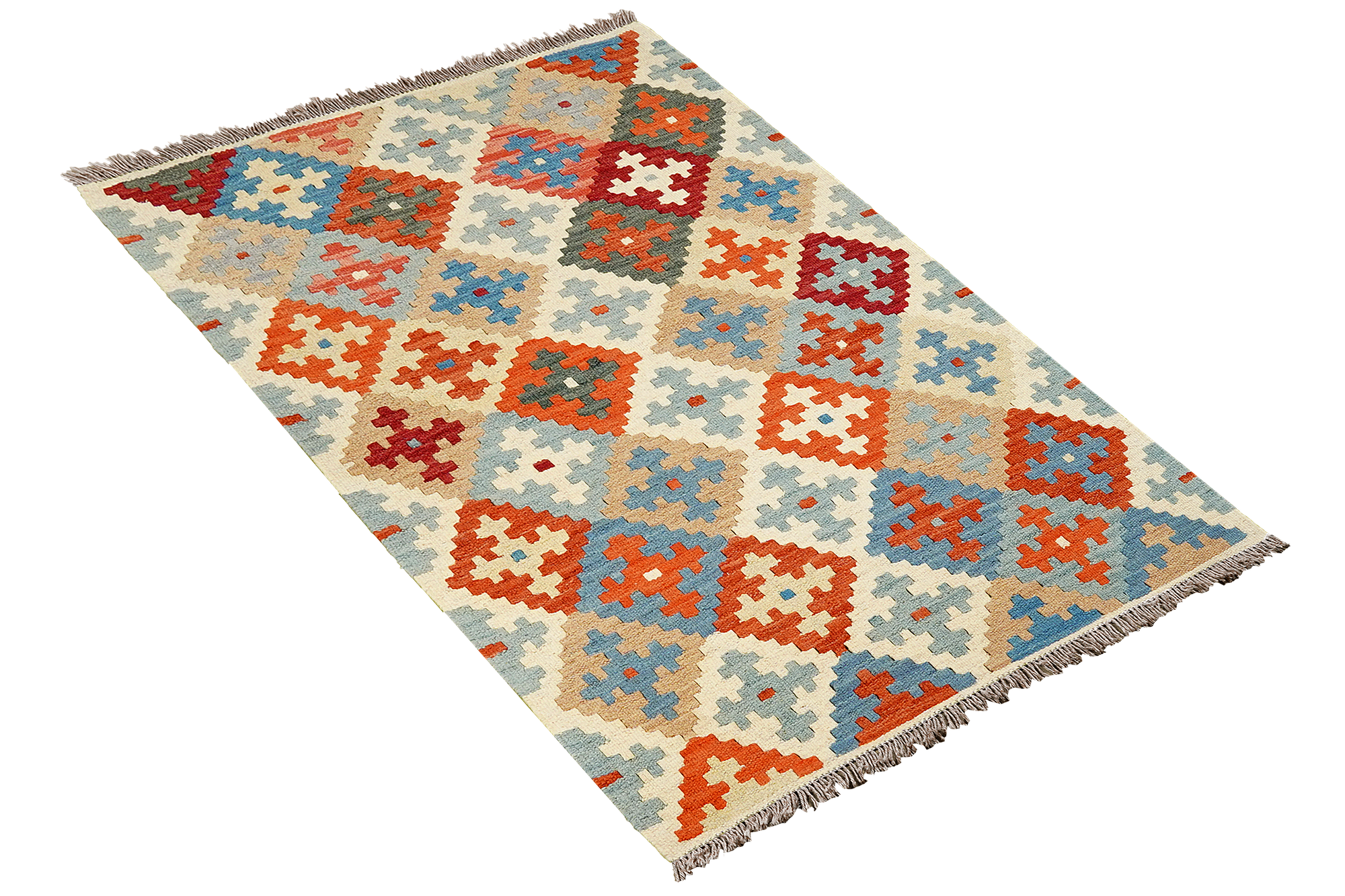 Kilim Gashgai Teppich Mehrfarbig 2