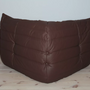 Togo Corner Sofa Madras Leather Brown 3