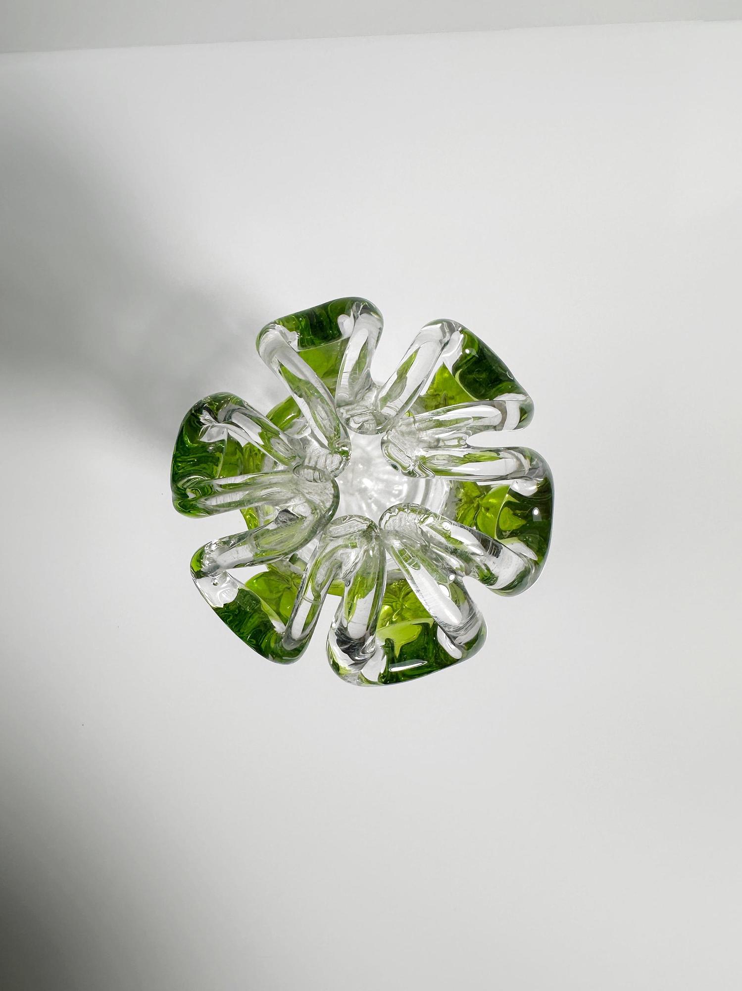 Vintage Jugendstil Vase Muranoglas 1900er Jahre 3