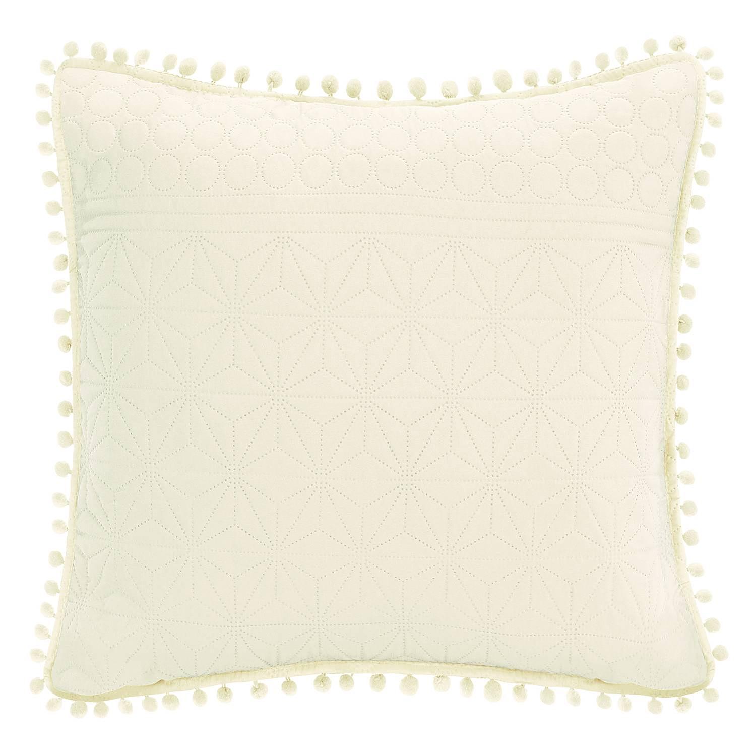 Ladore Dekokissen Polyester Creme 45 x 45 cm 0