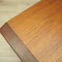 Vintage Schreibtisch Teakholz Metall Braun 1970er Jahre 6