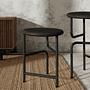 Blend Hocker Eiche Schwarz 0