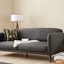 Venedik Sofa 3-Sitzer Anthrazit 4