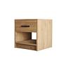 Grande bedside table wood oak 0