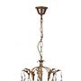 8-Light Karen Type B Chandelier Cotton Fabric Iron 4