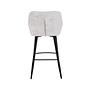 2x Liverpool Barhocker Textil Metall 3