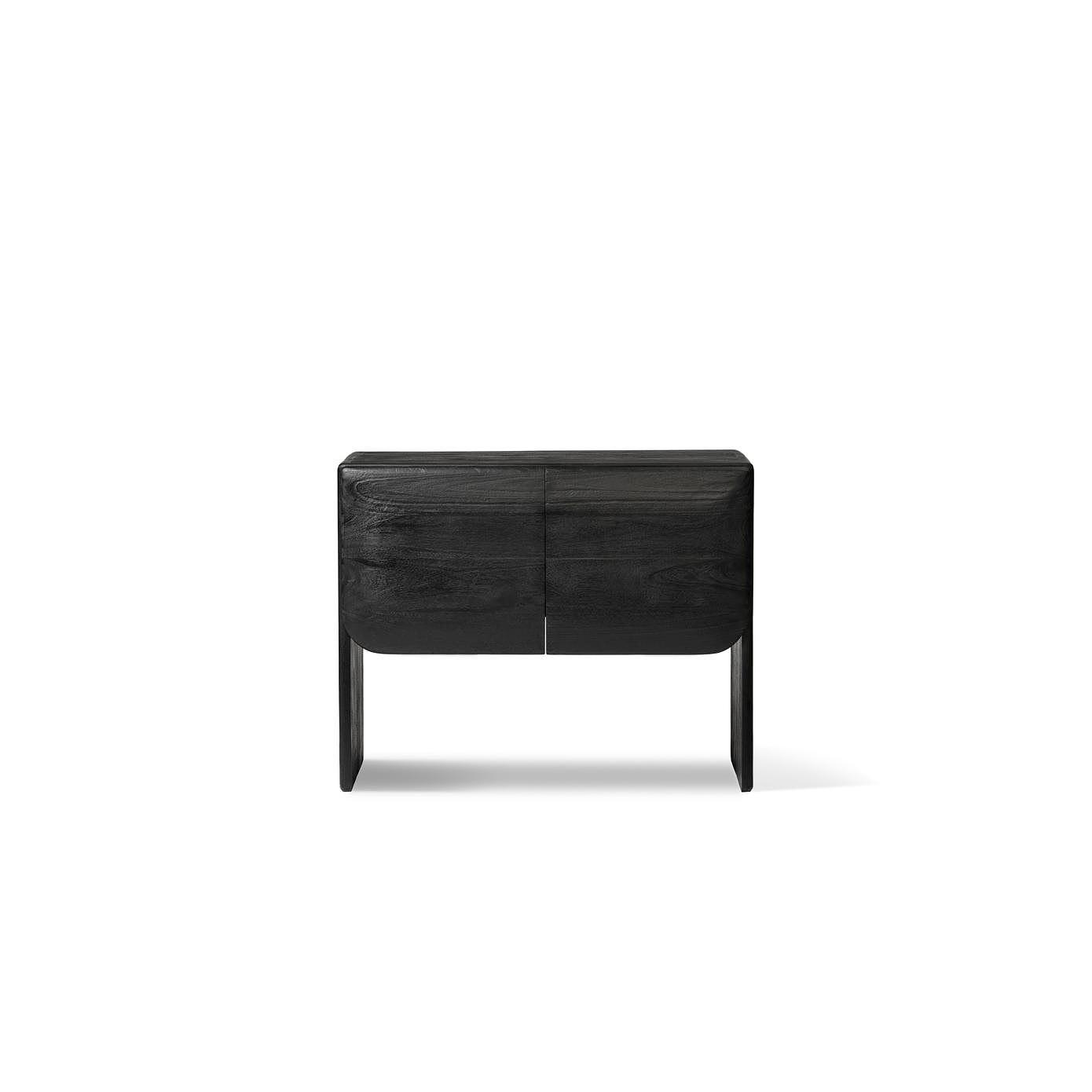 Mehamn Sideboard 2-türig Schwarz 3