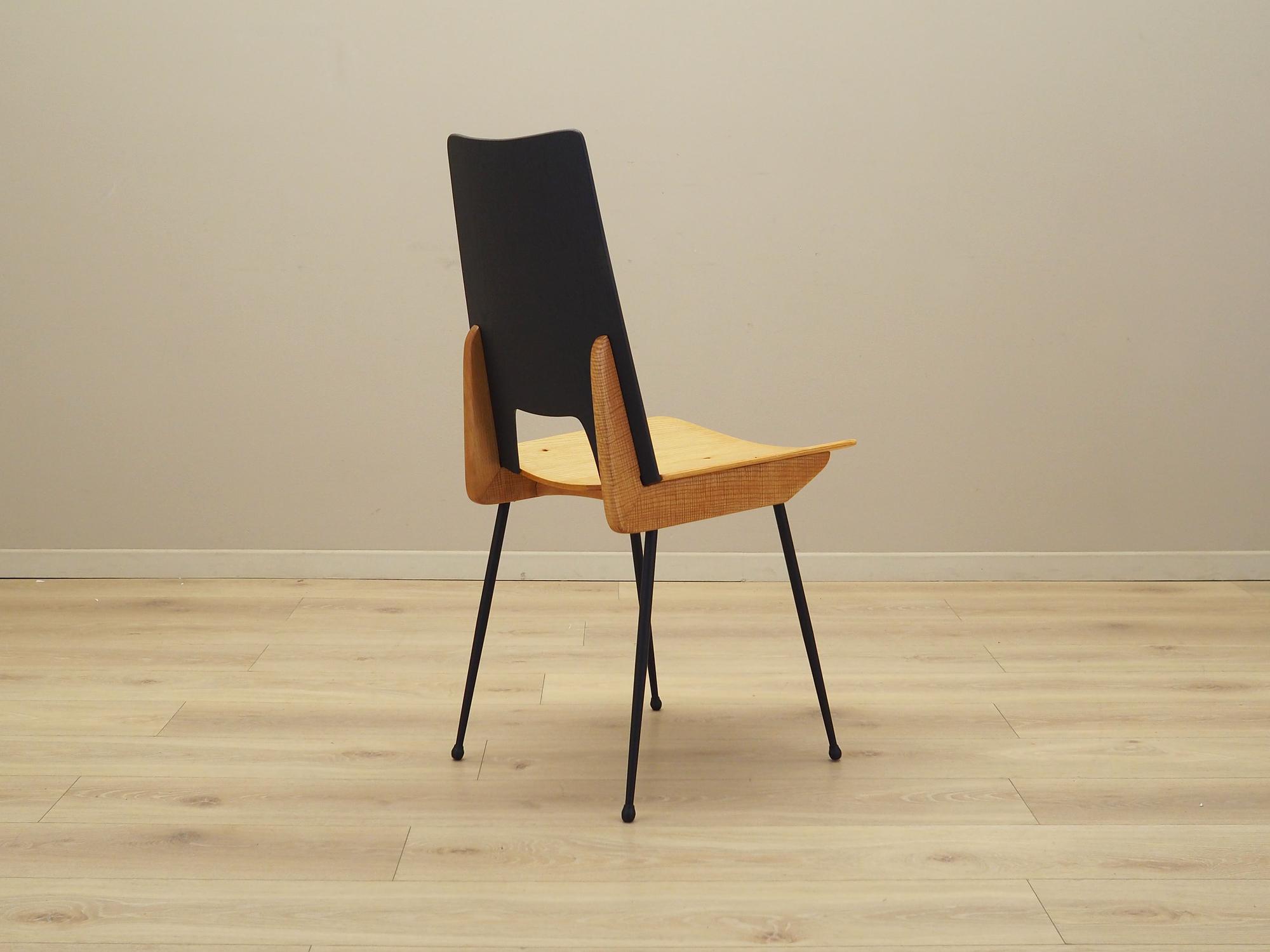 6x Carlo Ratti Dining Chair Green 1950s 14