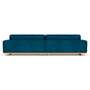 Aya Sofa 4-Sitzer Velour Lux Petrol 4