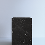 Beistelltisch Marquina-Marmor Schwarz 2
