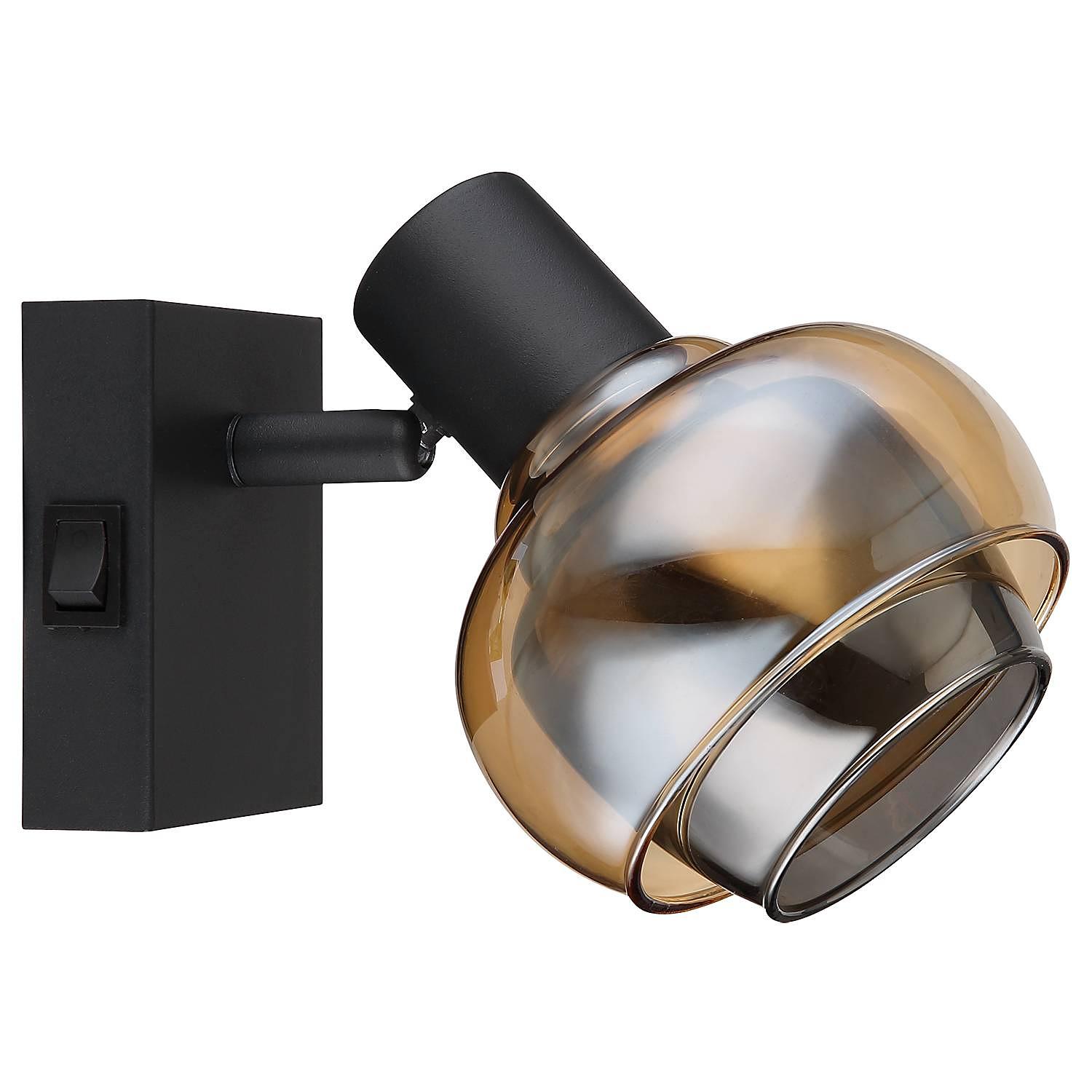 Tokki Type A Wall Lamp Colored Glass Iron Single-Bulb 3