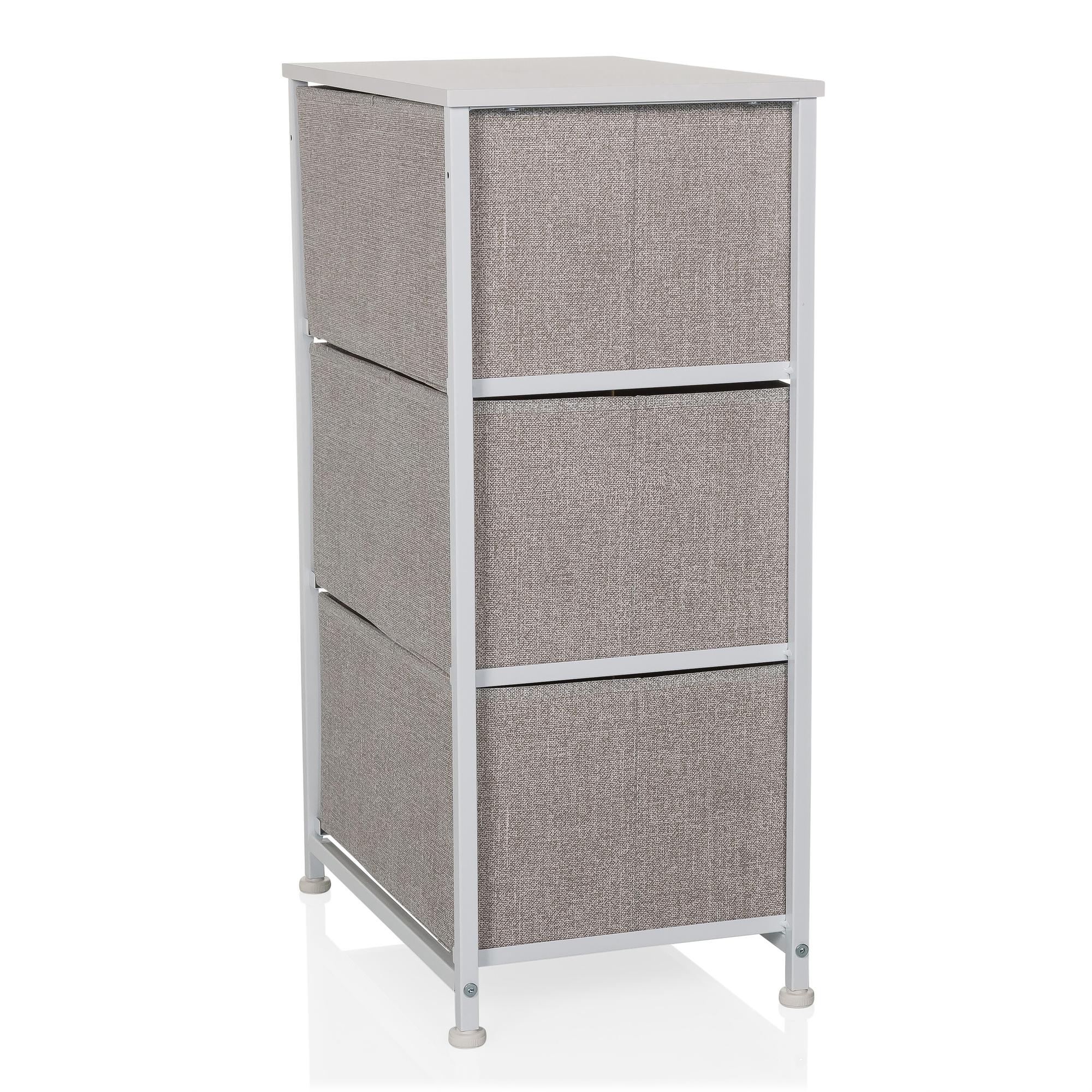 FOLDRESS M Scaffale con 3 scomparti Grigio hjh WOHNEN 7