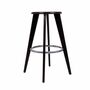 Tabouret Haut Barhocker Eiche Dunkel 0