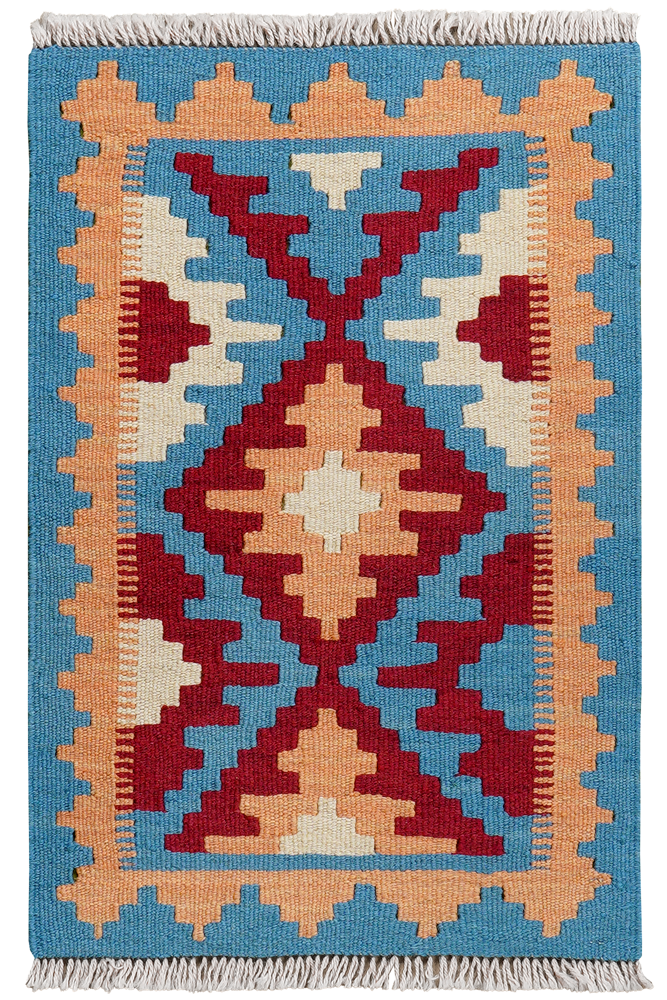 Kilim Gashgai Teppich Mehrfarbig 0