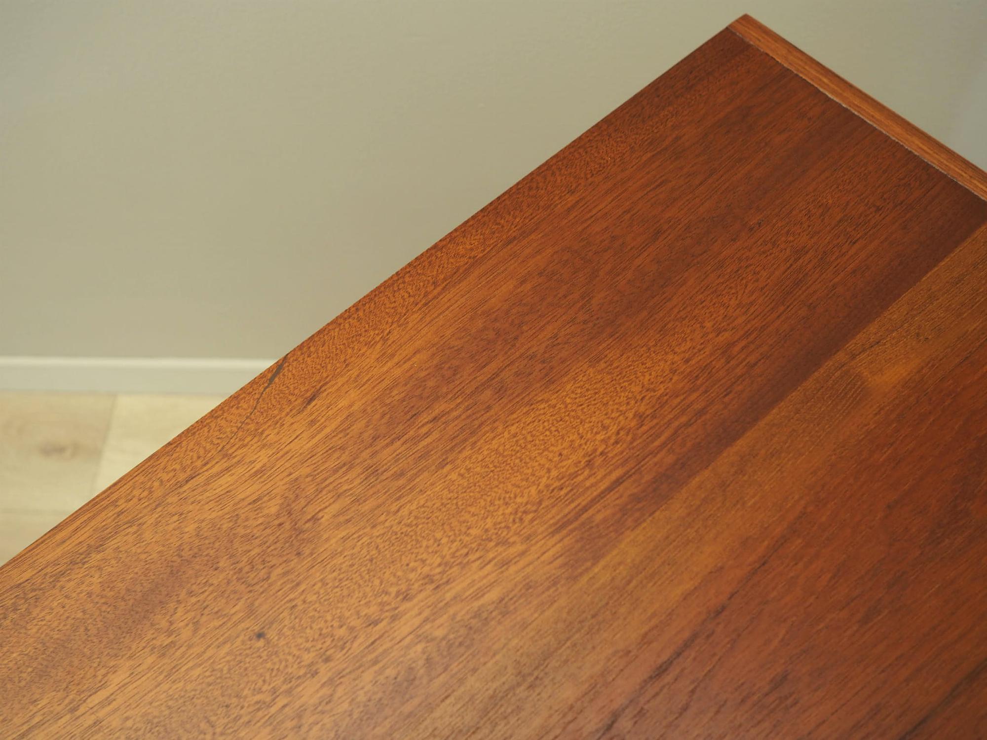 Vintage Sideboard Teak wood Brown 1970s 13