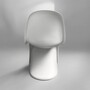 Panton Chair Kunststoff Weiß 4