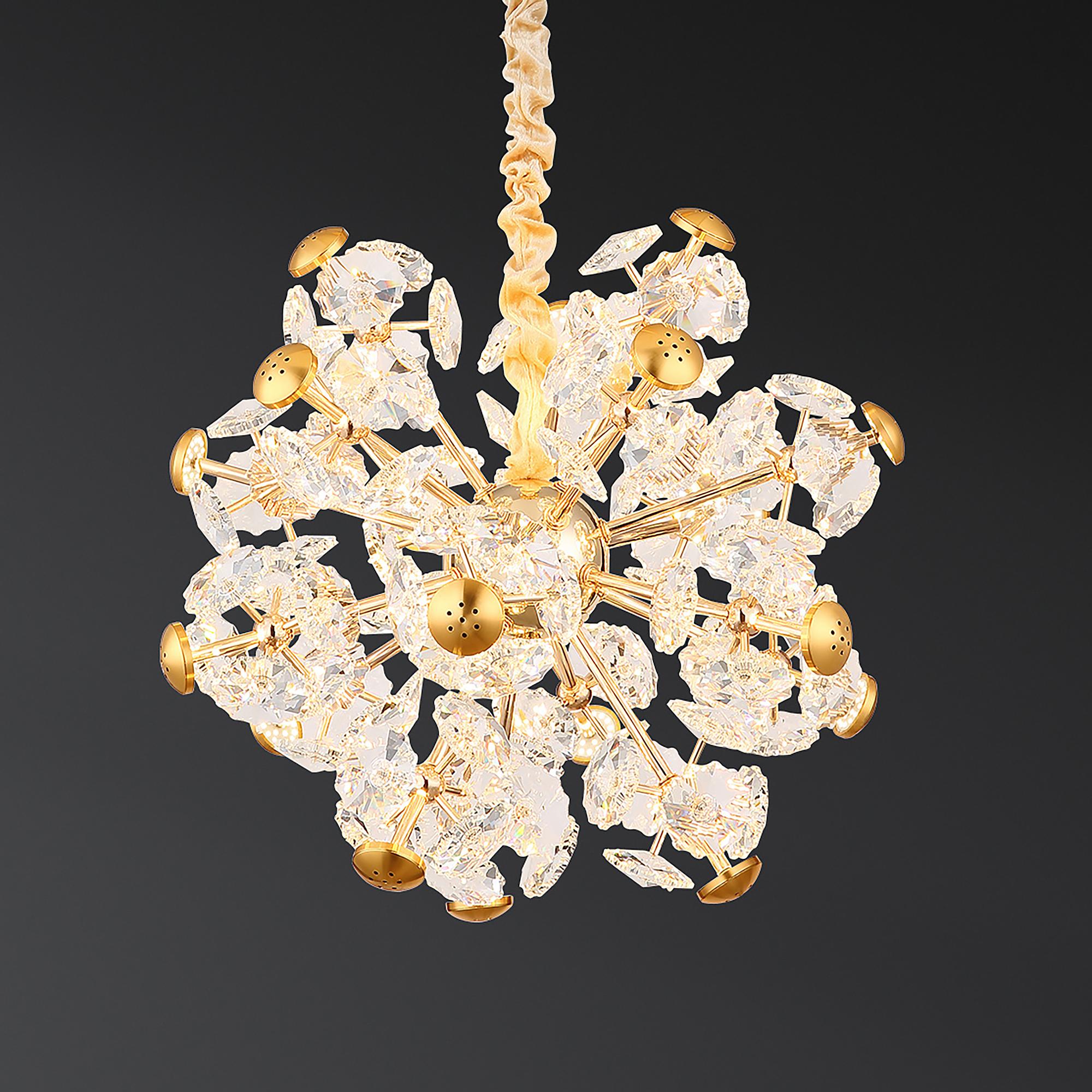 Floriella Typ B LED-Pendelleuchte  1-flammig Kristallglas 0