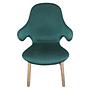 Catch JH1 Armchair Oak Dark Green Balder982 1
