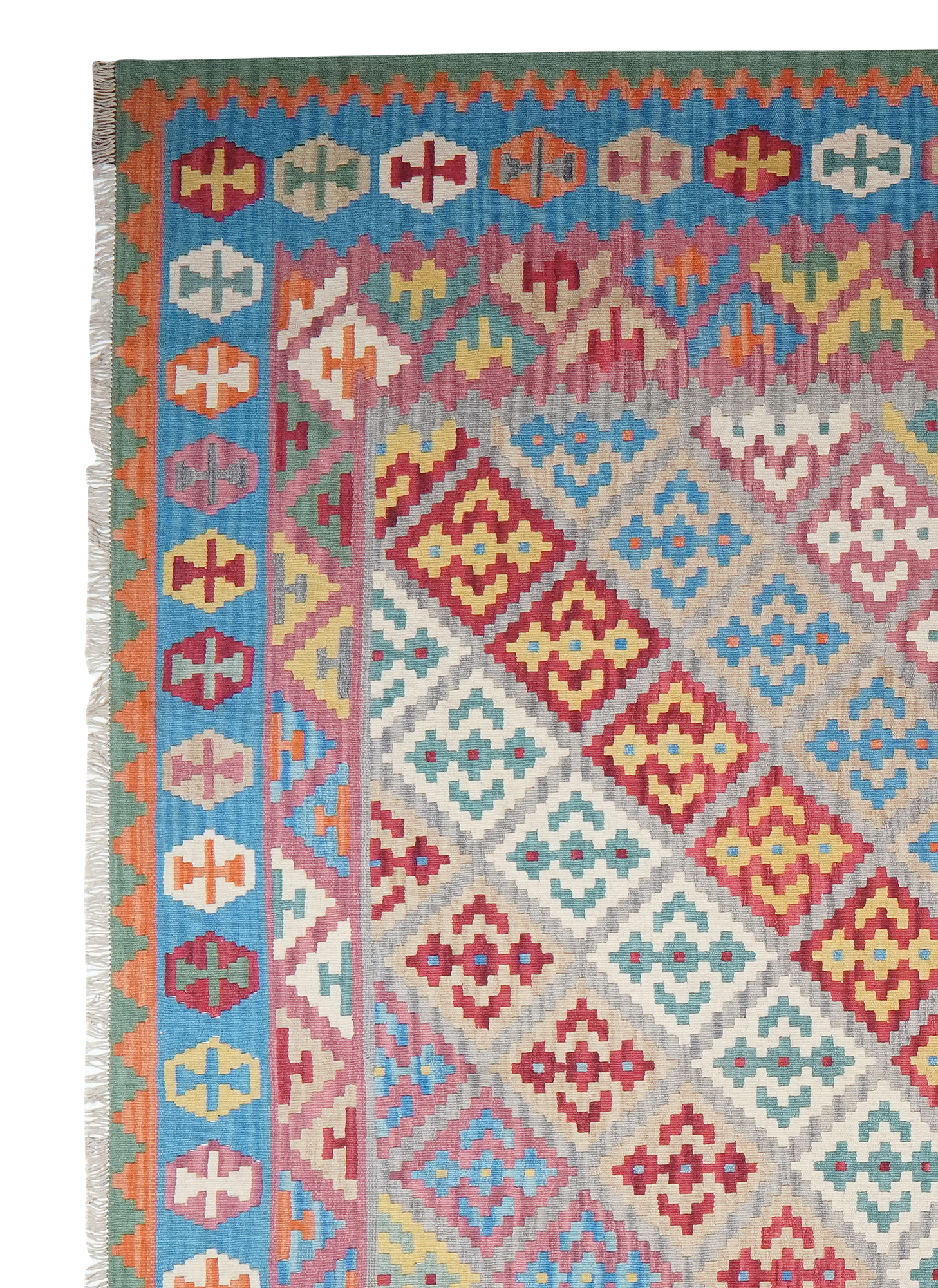 Kilim Gashgai Carpet Multicolored 1