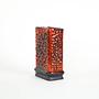 Vase Fat Lava 1960s Red 3