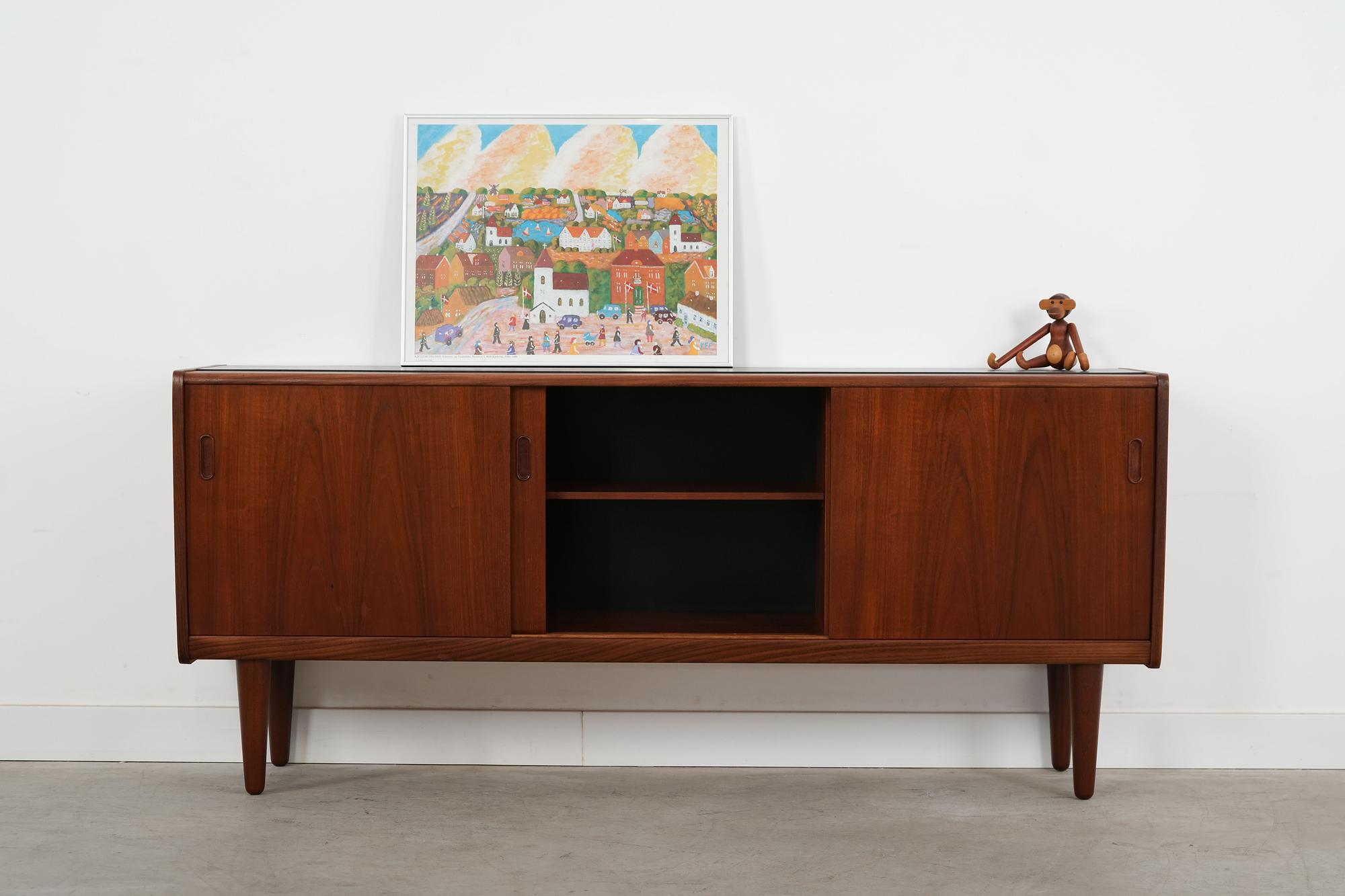 Sideboard Teak wood 1970s 3
