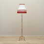 Vintage floor lamp Metal Fabric Multicolored 1970s 1