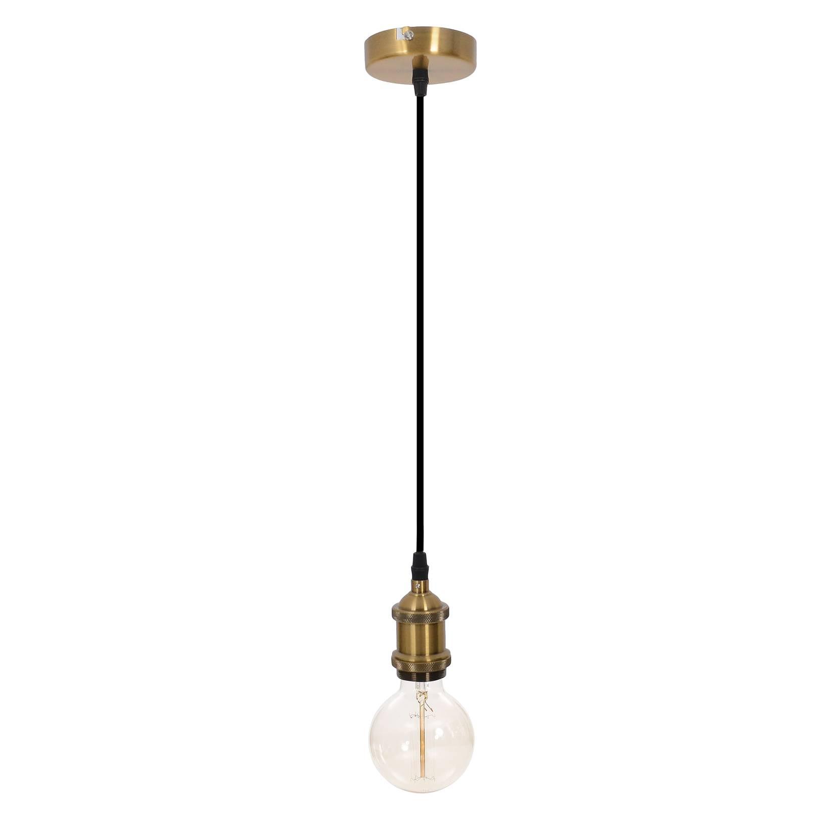 Rewan LED-Pendelleuchte Edelstahl 1-flammig 1
