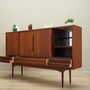 Highboard Holz Braun 1960er Jahre 4