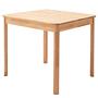 Trino Dining Table Heartwood Beech 80 cm 0