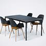 FOUR Tisch Aluminium Linoleumplatte 205 x 100 cm 2