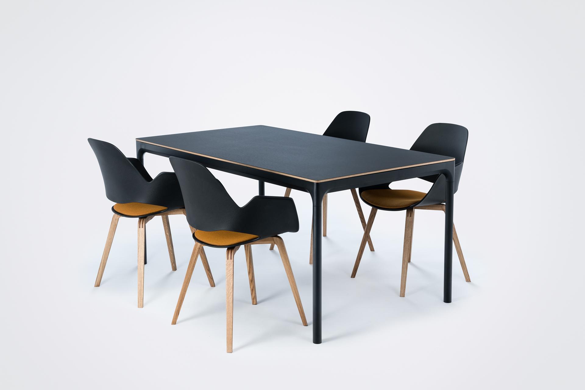 FOUR Tisch Aluminium Linoleumplatte 205 x 100 cm 2
