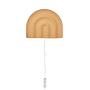 Regenbogen Wandlampe Silikon Beige 0