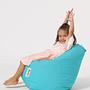 Kids Garten Sitzsack Türkis 1