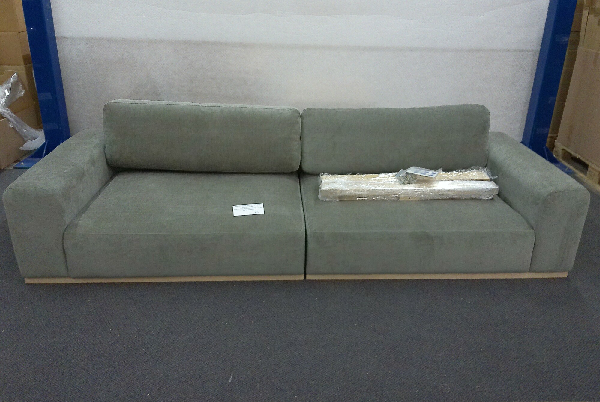 Aya Sofa 3-Sitzer Planet Grey Green 5