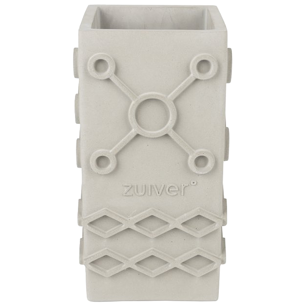 Graphic Vase Concrete Grey 0