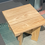 Crate Table Low Beistelltisch Holz Natur 3