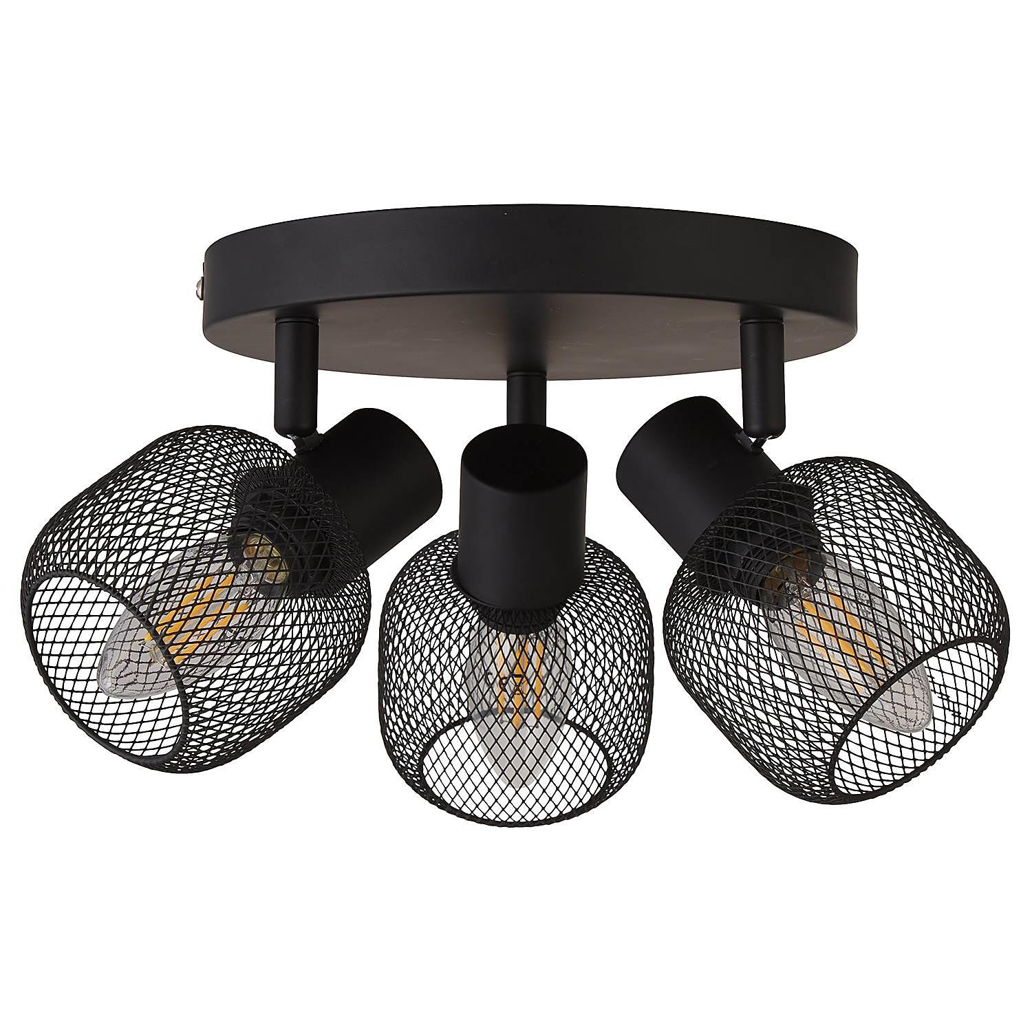 Deckenleuchte Mesh Schwarz 1