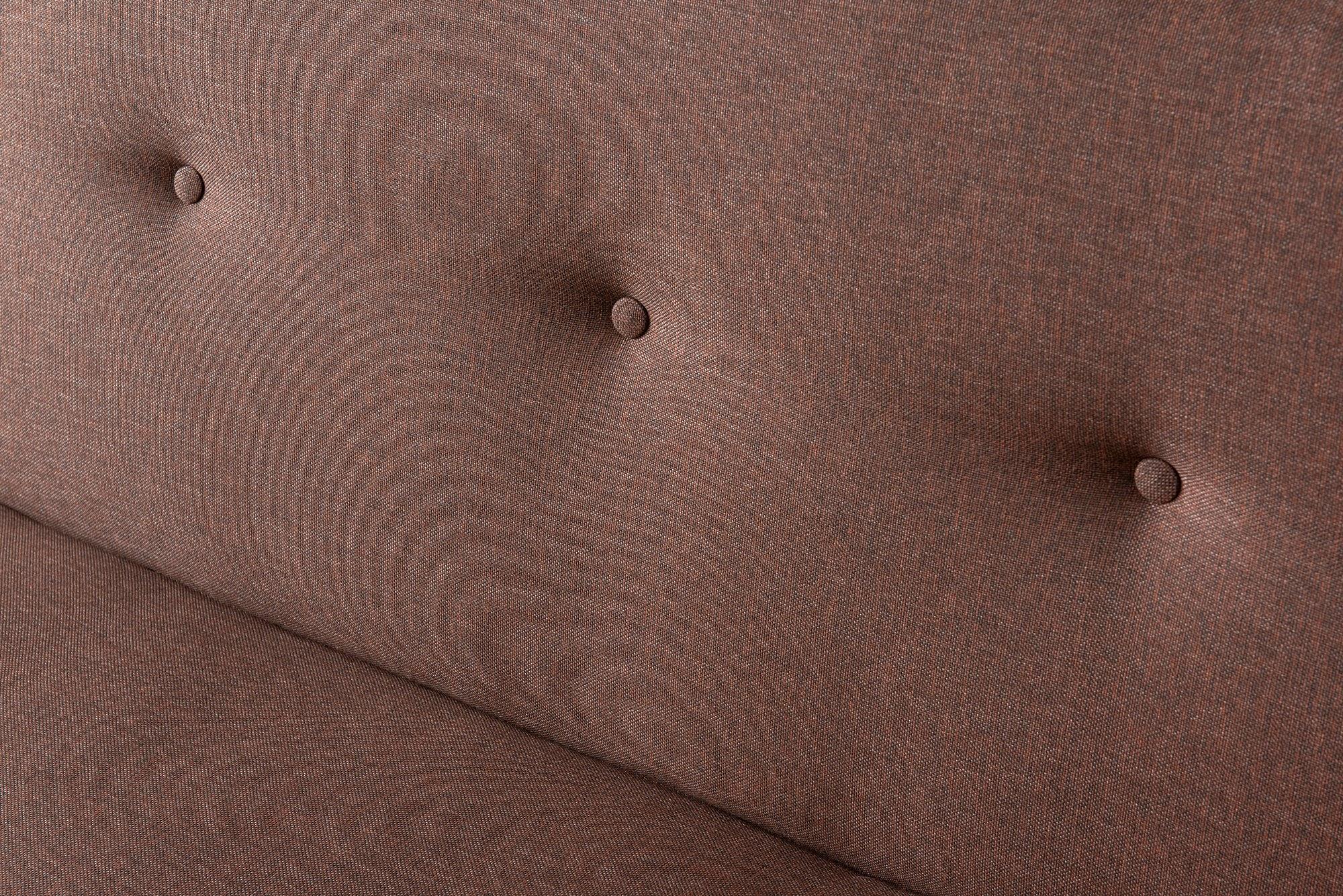 Zola divano letto 3 posti marrone 2