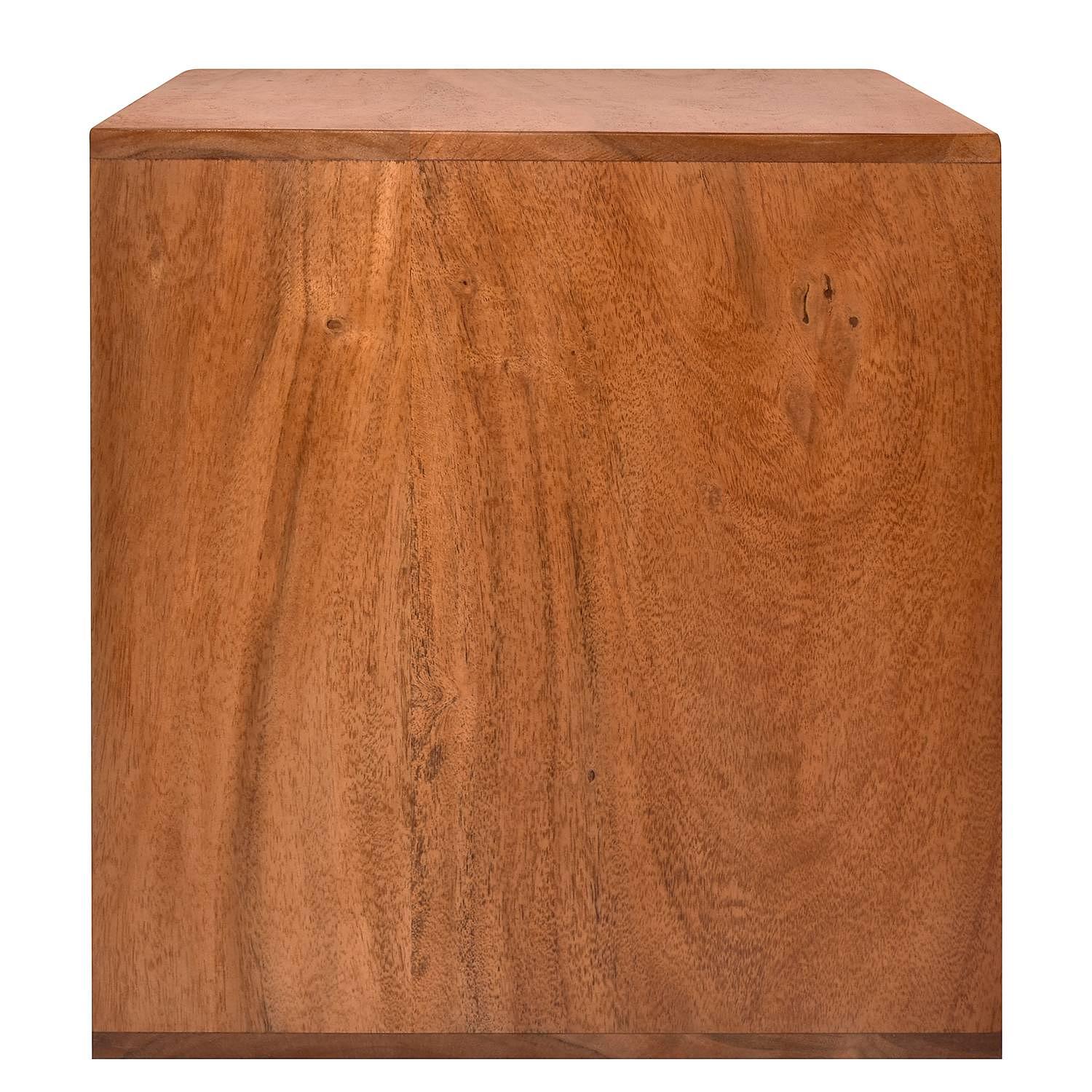 Side table Hawley I Acacia solid wood brown 4