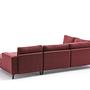 Efsun Schlafsofa 4-Sitzer Rot 2