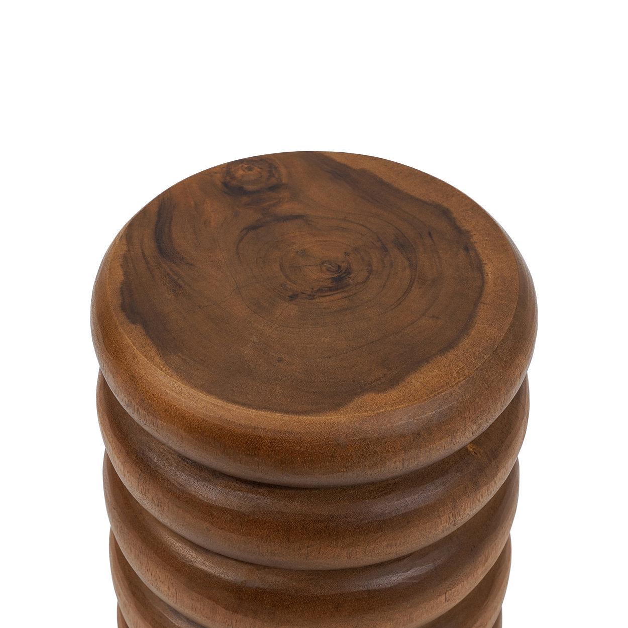 Der Umiko Hocker Natur ø30cm 8