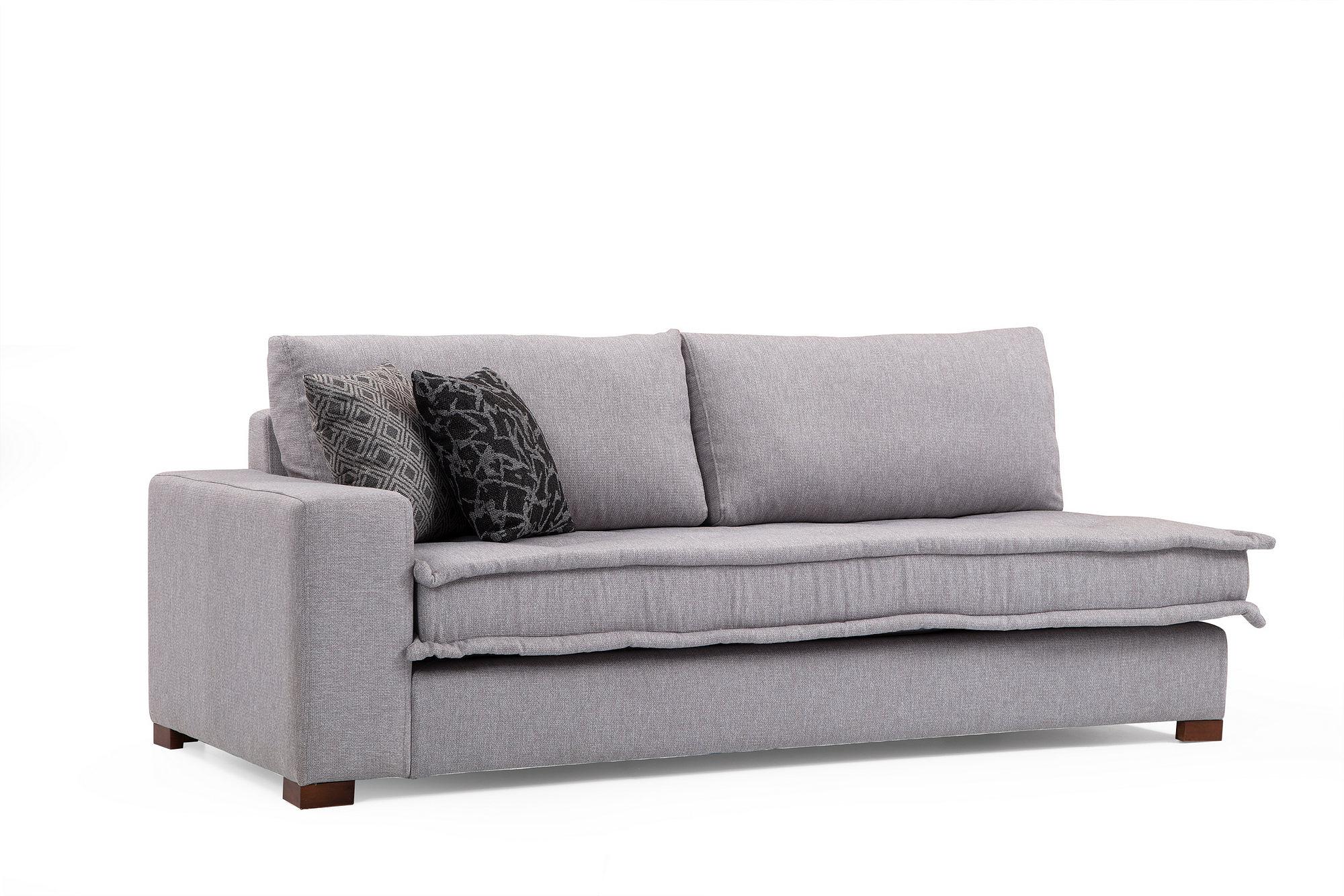 Lena Right Corner Sofa Light Grey 3