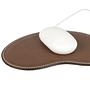 Mousepad Leder Braun 1