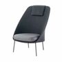 2x Twins Sessel & Beistelltisch Textil Aluminium Grau 1