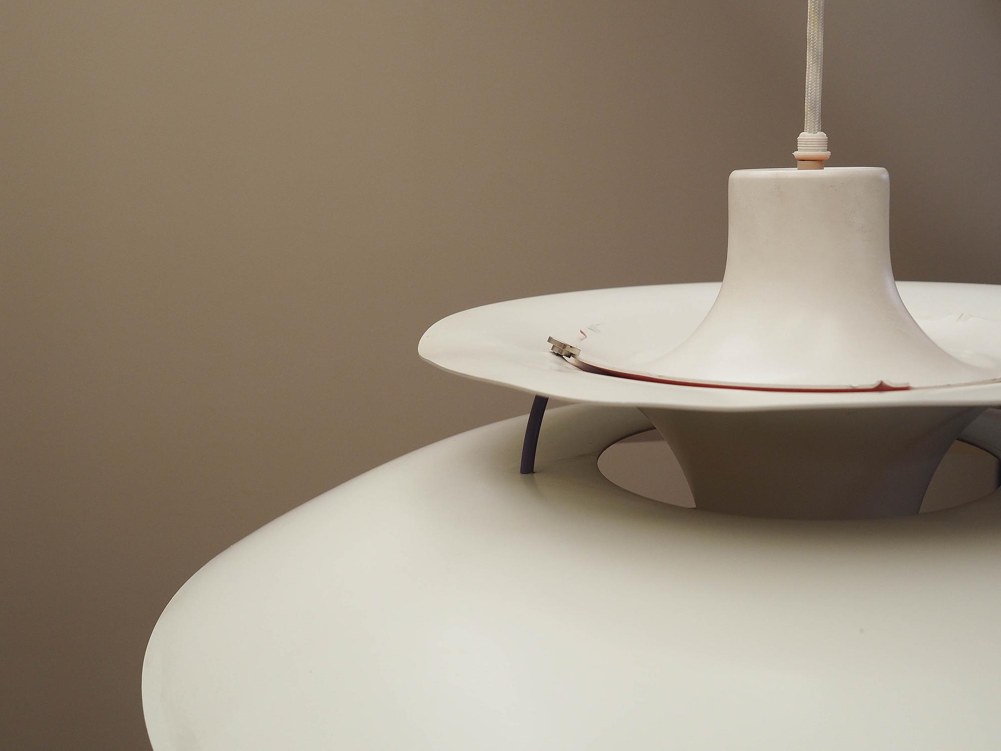 PH5 Pendant Lamp Metal Beige 1970s 9