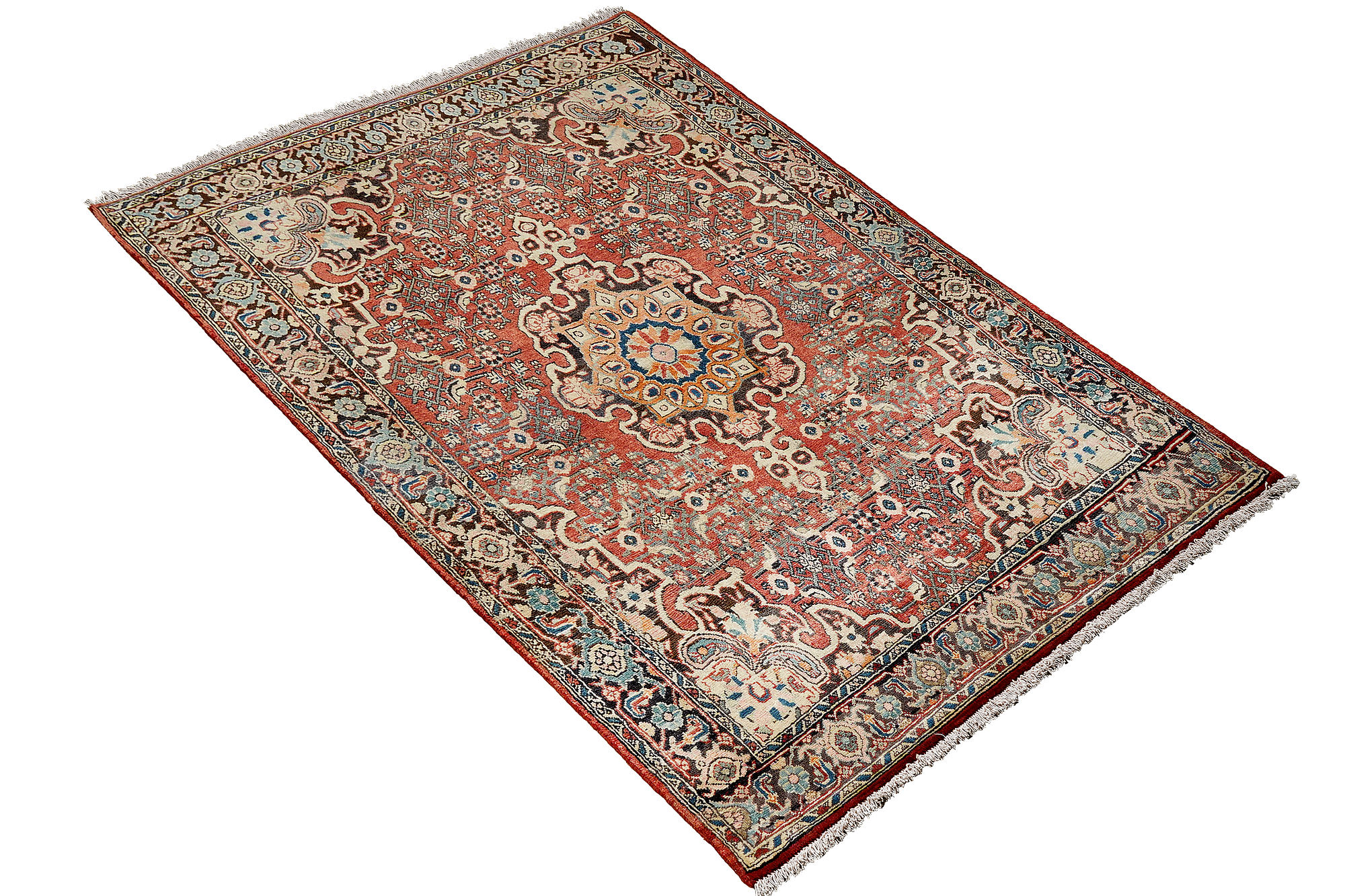 Heritage Firooz Teppich Wolle Braun 2