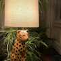 Raja Tischlampe Stoff Keramik Multicolour  0