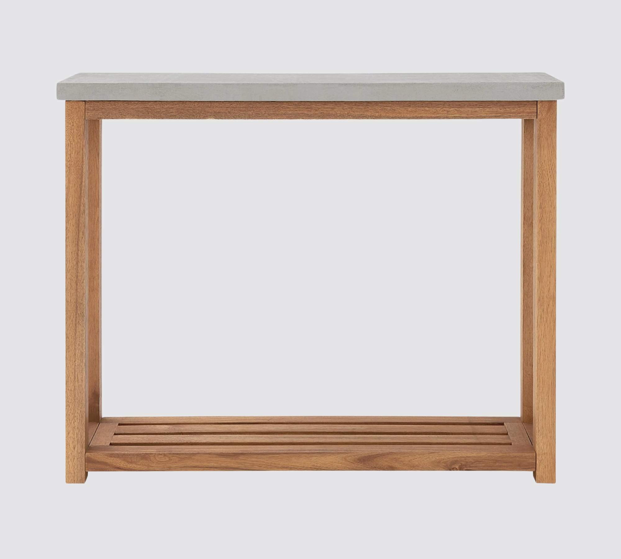 Konsolentisch Akazie Beton 2