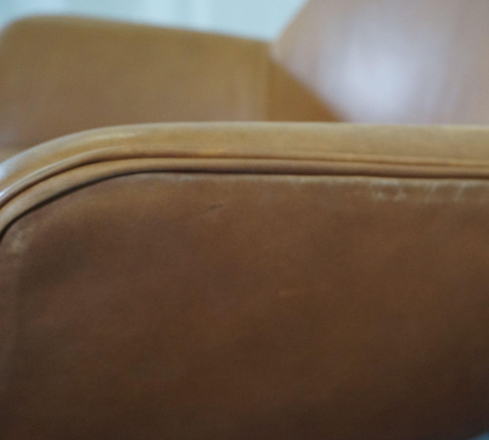 Oscar Armchair Leather Bronze 7