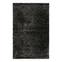 Teppich Shiny Touch II Polyester Anthrazit 80 x 150 cm 0